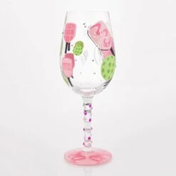 Dink Then Drink Hand Painted Wine Glass(Dink Then Drink Hand Painted Wine Glass) -Glassware Store 6016984 4