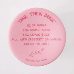 Dink Then Drink Hand Painted Wine Glass(Dink Then Drink Hand Painted Wine Glass) -Glassware Store 6016984 6