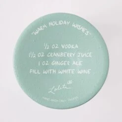 Warm Holiday Wishes Hand Painted Wine Glass(Warm Holiday Wishes Hand Painted Wine Glass) -Glassware Store 6017344 6