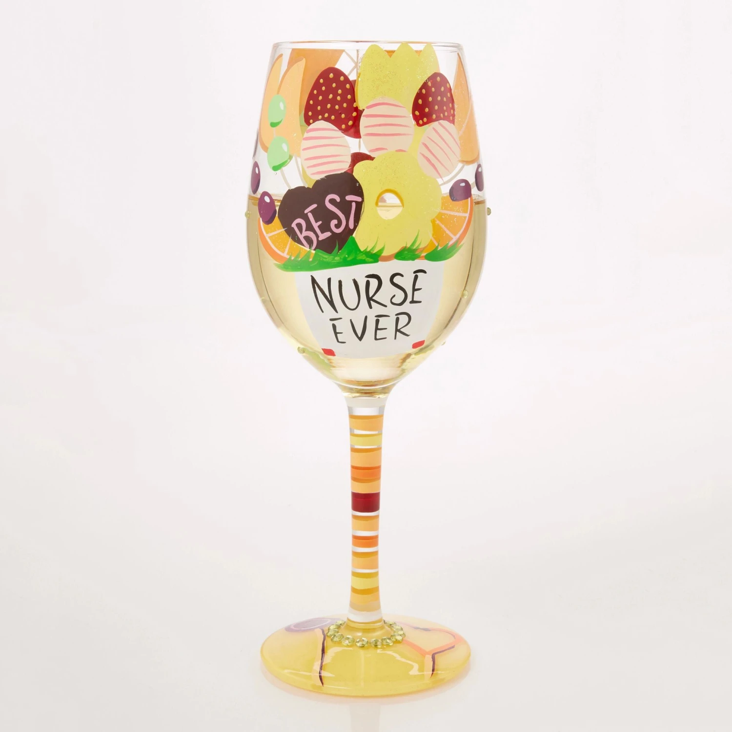 Best Nurse Ever Wine Glass(Best Nurse Ever Wine Glass) 2 Best Nurse Ever Wine Glass(Best Nurse Ever Wine Glass) - Image 2