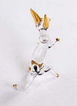 Clear And Gold Kangaroos -Glassware Store IMG 4750