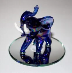 Iridescent Elephant -Glassware Store IridscentElephant5