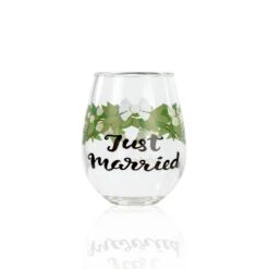 Just Married Acrylic Stemless(Just Married Acrylic Stemless) -Glassware Store MI50144 2