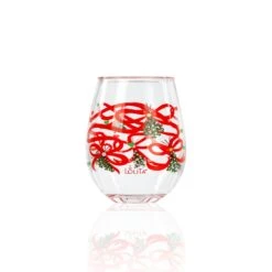 Mistletoe Acrylic Stemless Set(Mistletoe Acrylic Stemless Set) -Glassware Store MI50146 2