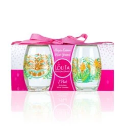 Tiki Acrylic Stemless Set(Tiki Acrylic Stemless Set)